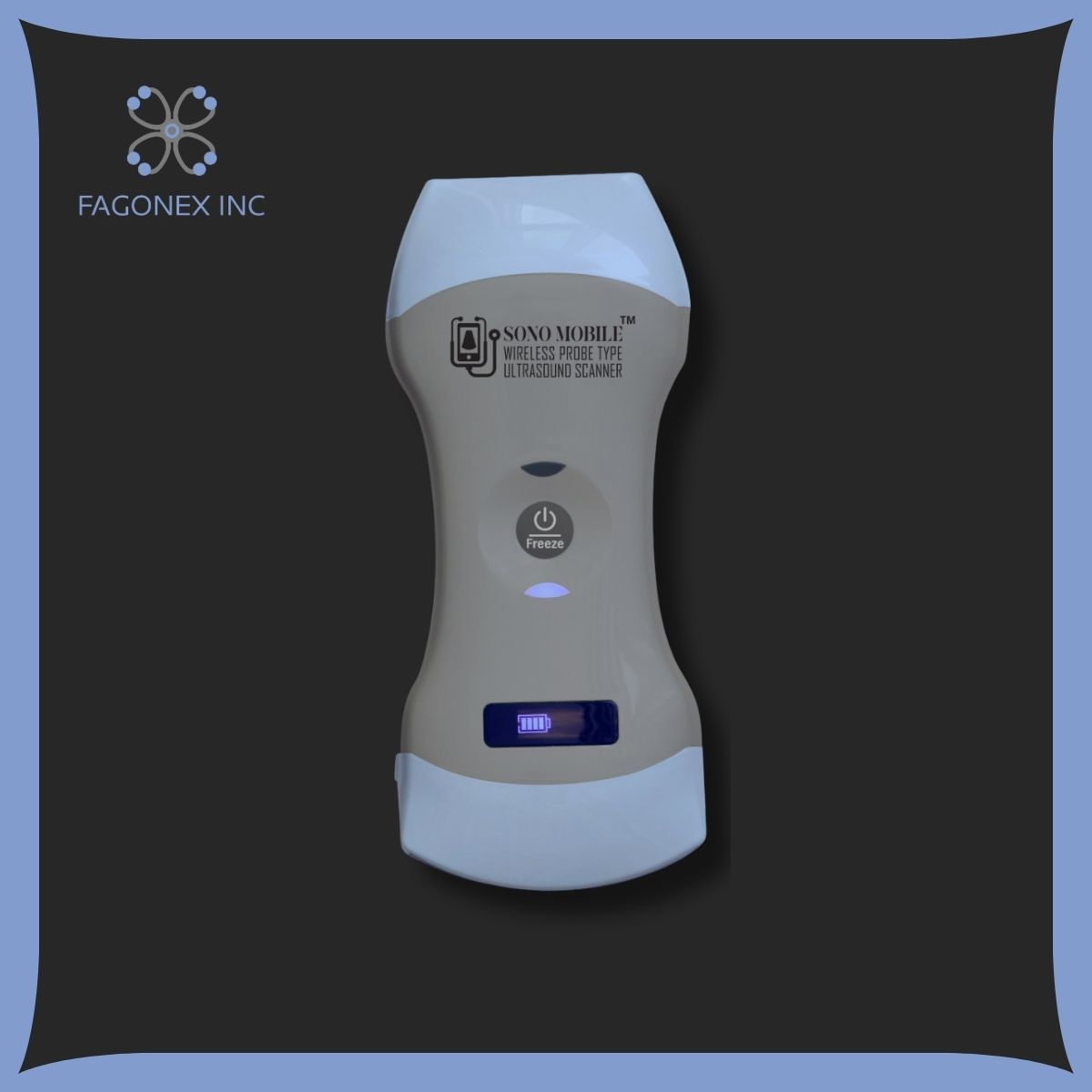 DUAL HEAD CONVEX LINEAR PHASE ARRAY MOBILE ULTRASOUND Sono Mobile™ CL64