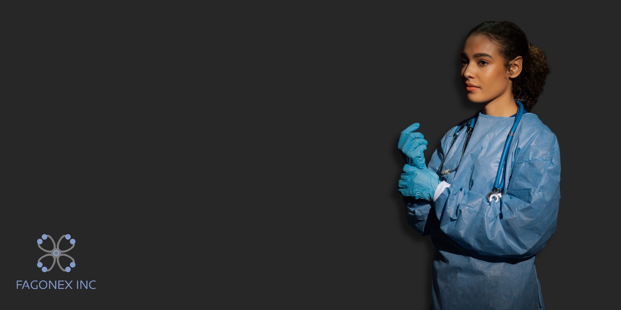 Doctor thoughtfully looking at a Sono Mobile handheld ultrasound device display, considering diagnostic imaging results in a clinical setting.
