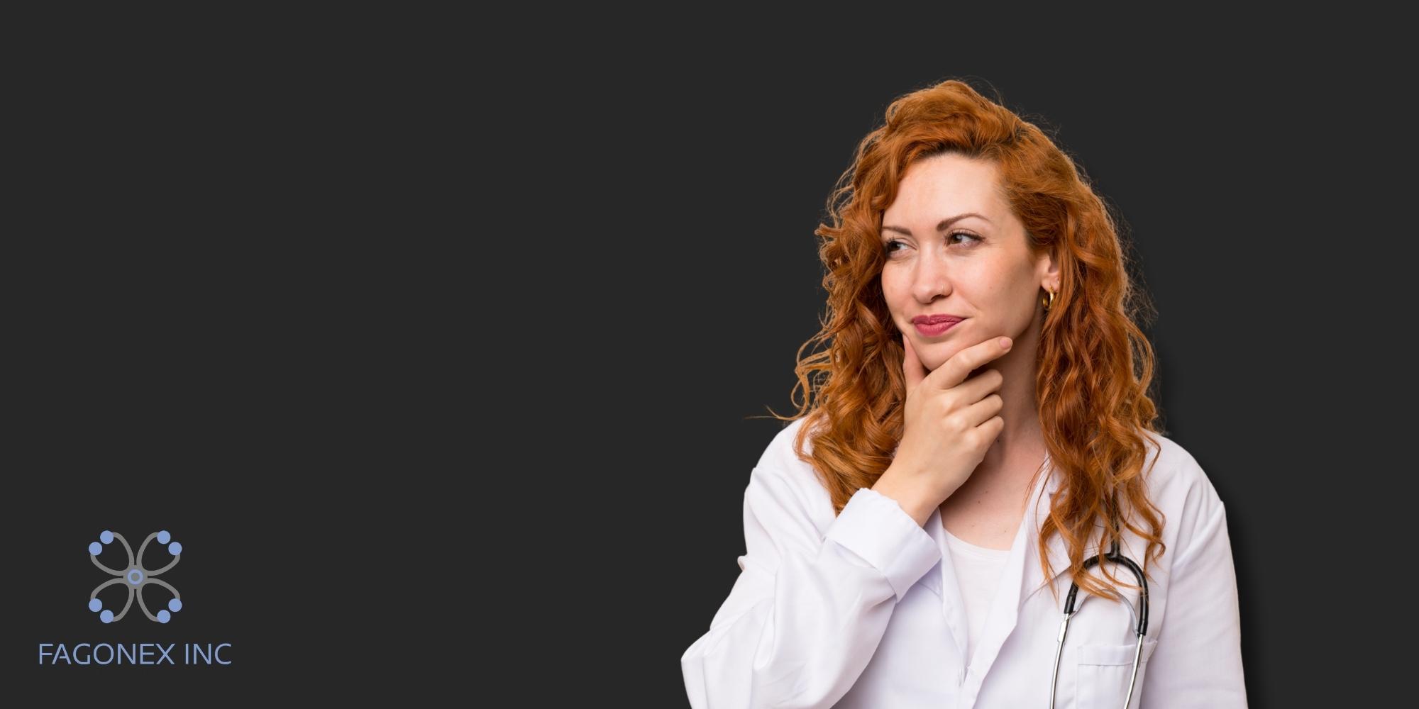 Doctor thinking how Sono Mobile™ helps in lung ultrasound